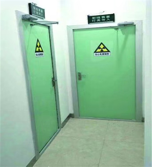 贺州厂家定制防 辐射铅门 CT室铅门 放射科射线防护施工
